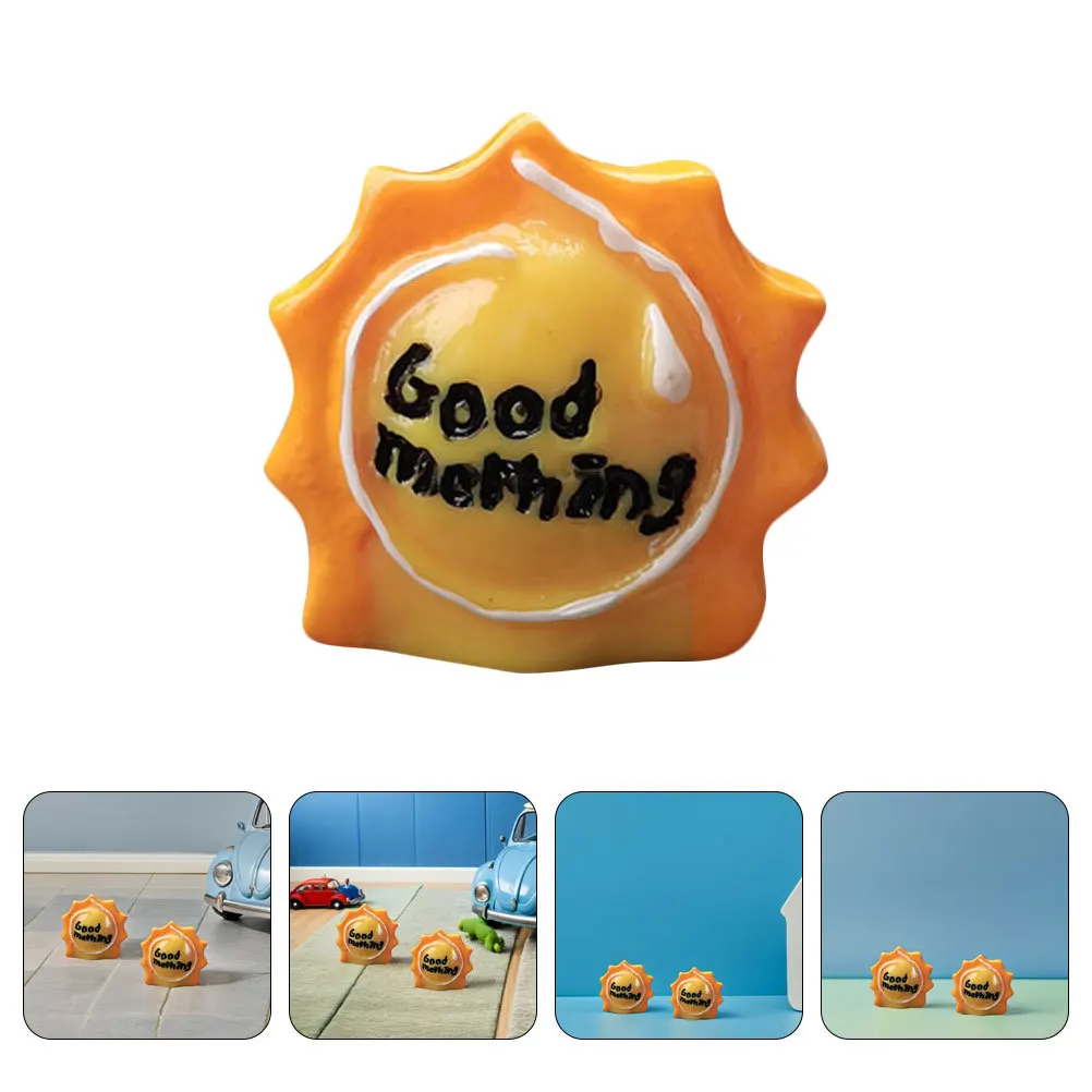 

10Pcs Miniature Sun Resin Sculptures Exquisite Craft Supplies for Fairy Garden Micro Landscape Terrarium Bonsai Decoration