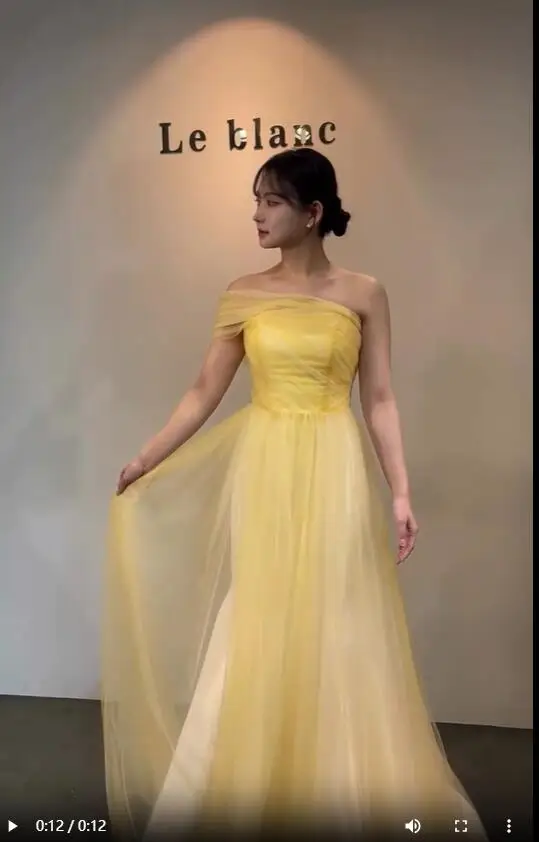 OLOEY Fairy Yellow Wedding Dresses With Tulle Jacket 2 pcs Strapless Floor Length Princess Bridal Gowns Evening Formal Party