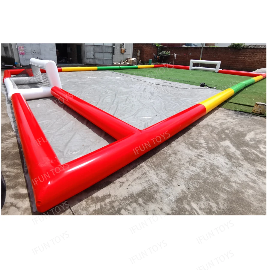 Water Play Equipment Inflatable SUP Polo Field Water Polo Pitches Water Football Field for Sport Gamespromote sales