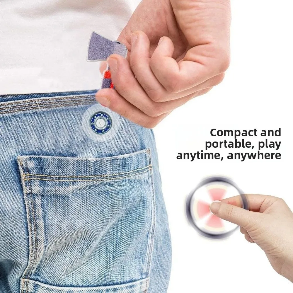 

20 шт. набор, имитация молотка, гироскоп на кончике пальца, игрушка, креативный дизайн, карманный размер, мини-гироскоп на палец, инструмент, форма отвертки