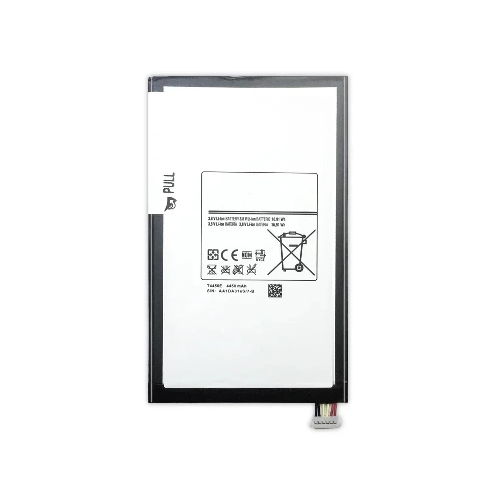 T4450E 4450mAh Rechargeable Tablet Battery For Samsung Galaxy Tab 3 8.0 T310 T311 T315 SM-T310 SM-T311 SM-T315 T3110