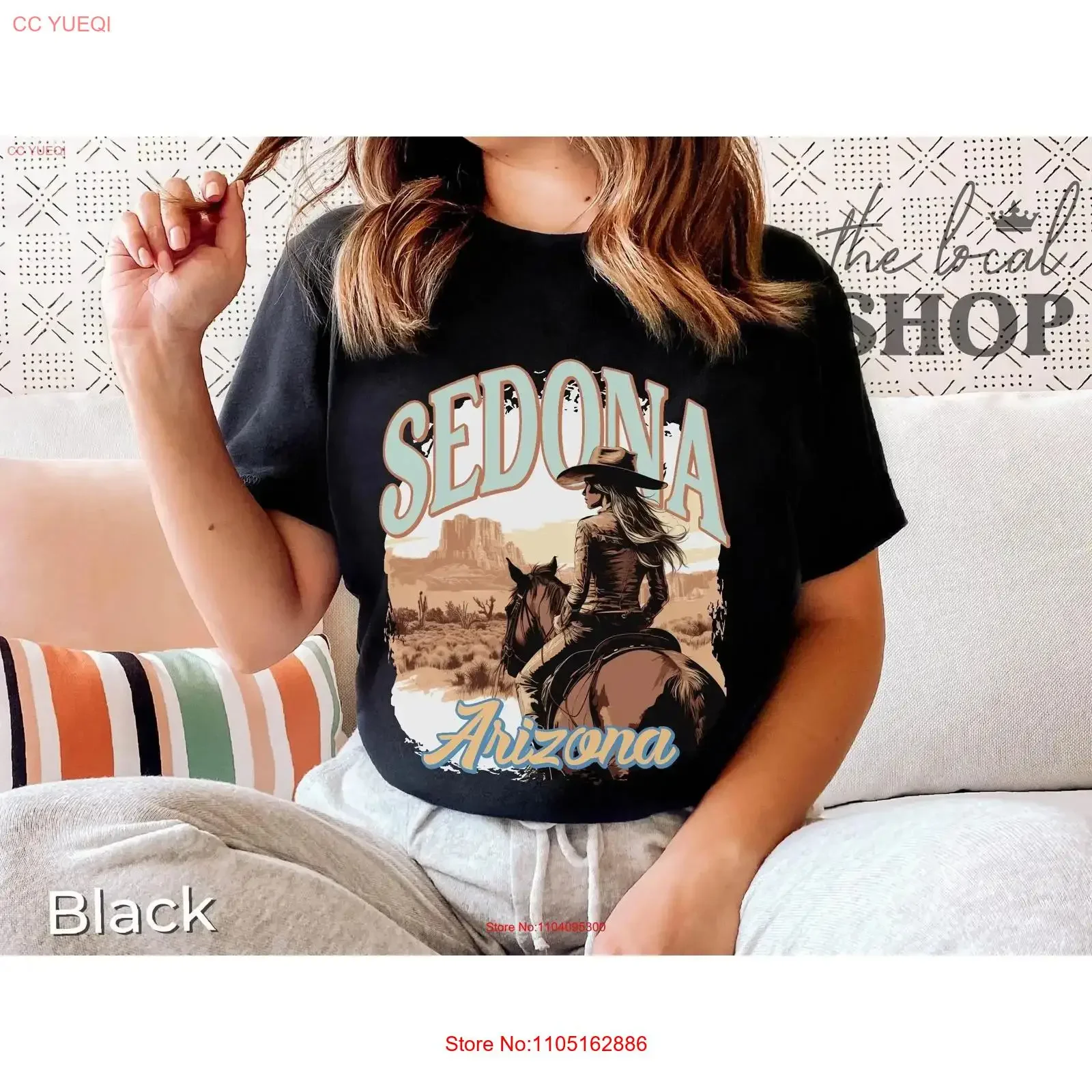 Sedona T Shirt Vintage Arizona Git Western State Independence Day Desert City Bachelorette vintage Washed Top For Everyday Wear