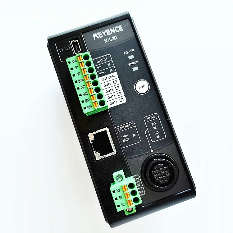 N-L20 Ethernet Communication Unit for Barcode Reader 24VDC EtherNet/IP PROFINET 2DI 4DO Quote Request
