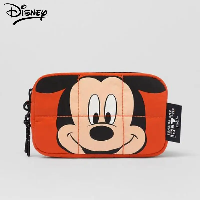 

2024 Disney Kawaii Anime Two Color Girl and Children Cartoon Cute Single Room Crossbody Bag Can Hold Mobile Phones Toys for Kids