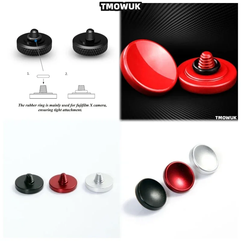 

Concave Aluminum Shutter Release Button - Perfect For Fujifilm X100S X100F XPro3 XT4 XT20 XE2S GFX50S XT100 XA3