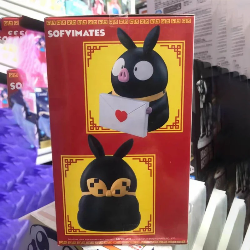 100% genuíno bandai namco banpresto ranma 1/2 sofvimates papi jiang coletor de pvc ornamento de mesa anime figura modelo brinquedo presente