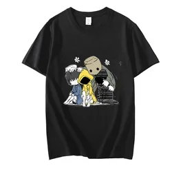 Terror Adventure Little Nightmares Six Mono T-shirts MEN Touch Harajuku Hot Game T Shirts 100% Cotton Tshirts Originality O-neck