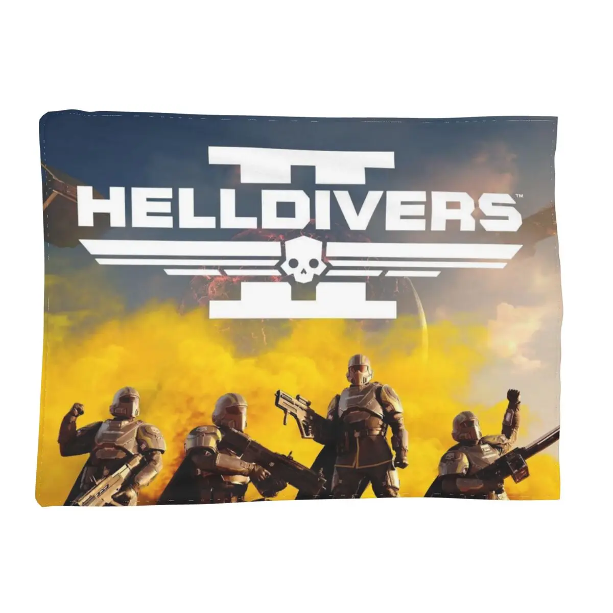 

Игровые одеяла Helldivers, мягкое теплое фланелевое одеяло для кровати, гостиной, пикника, путешествий, домашнего дивана