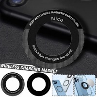 Magnetic Plate Ring Sticker Universal Metal Mobile Phone Stand Metal Plate Sheet for Magsafe iPhone Samsung Xiaomi