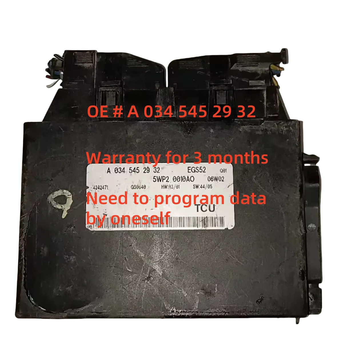 

high quality A0345452932 Transmission computer for Benz