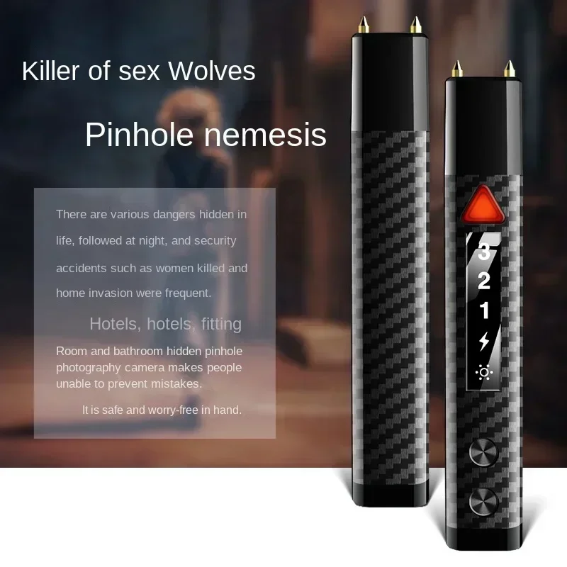 2025 Anti-Surveillance Detector Infrared Camera Finder & Electronic Pulse Detector for Self-Defense Security Privacy Protection