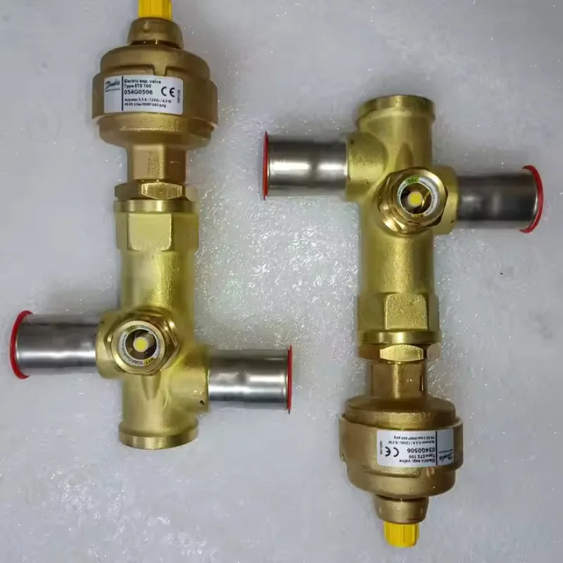 Electronic Expansion Valve ETS100 034G0506 034G0507 AC Refrigerant Control Valve For Air Conditioner Refrigeration System