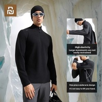 Xiaomi Supield Men Warm Fleece Jacket Autumn Winter Half Zipper High Elasticity Inner Long Sleeve Comfortable Sports Base Coats