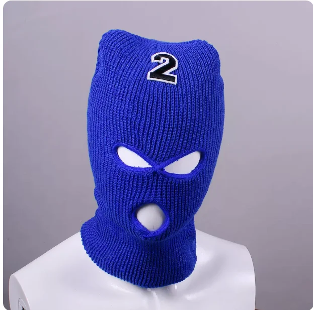 Game Blue archive Toki Sunaookami Shiroko Cosplay Mask Knitted Headgear Hat Role Play Halloween Carnival Christmas Party Prop