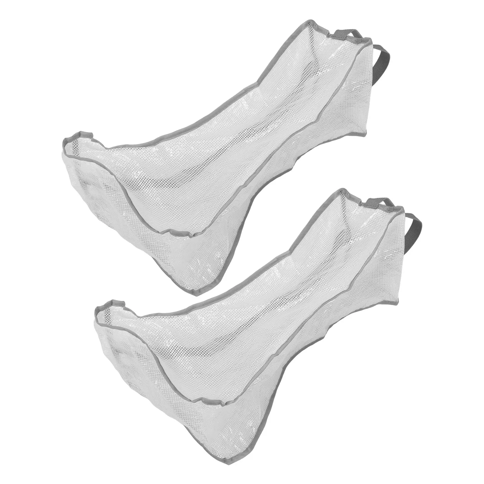 

2Pcs Transparent Tall Boot Bags Waterproof Plastic Clear Shoe Organizer Pouch Zipper Closure for Women's Boots Travel Storage