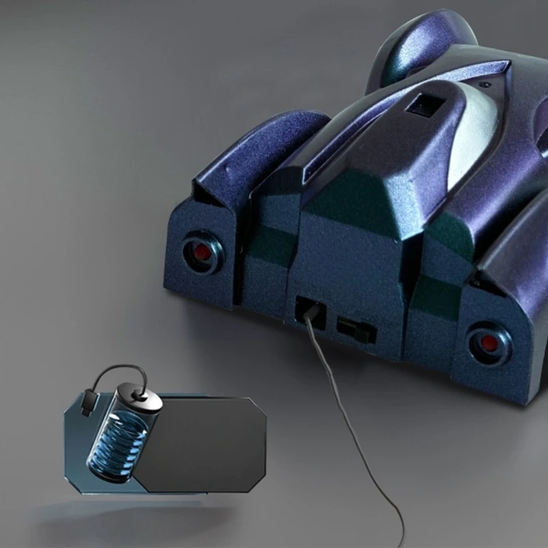 Vehículo acrobático con Control remoto, escalada en pared, 360 grados, coche juguete giratorio a deriva, modelo 15UB