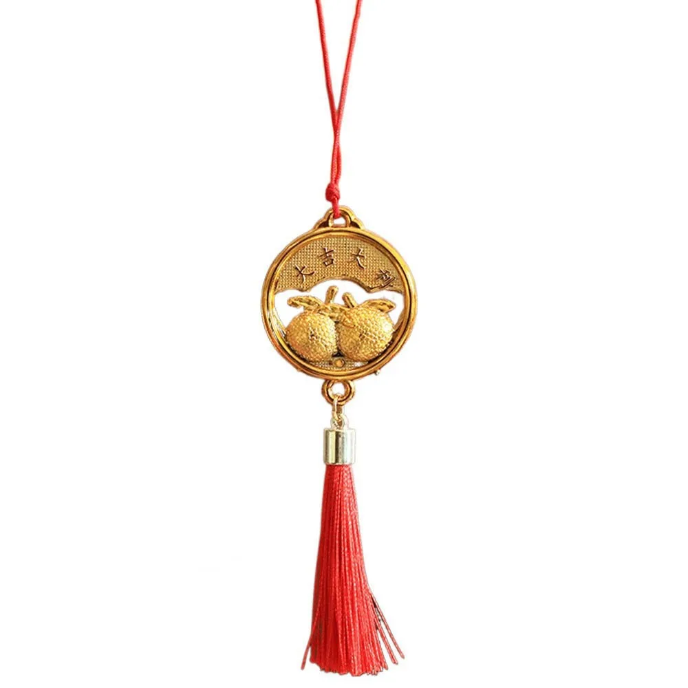 

Plastic 2025 Red Chinese New Year Pendant Decorative with Tassel Snake Year Lucky Hanging Ornament Cute Spring Festival Ornament