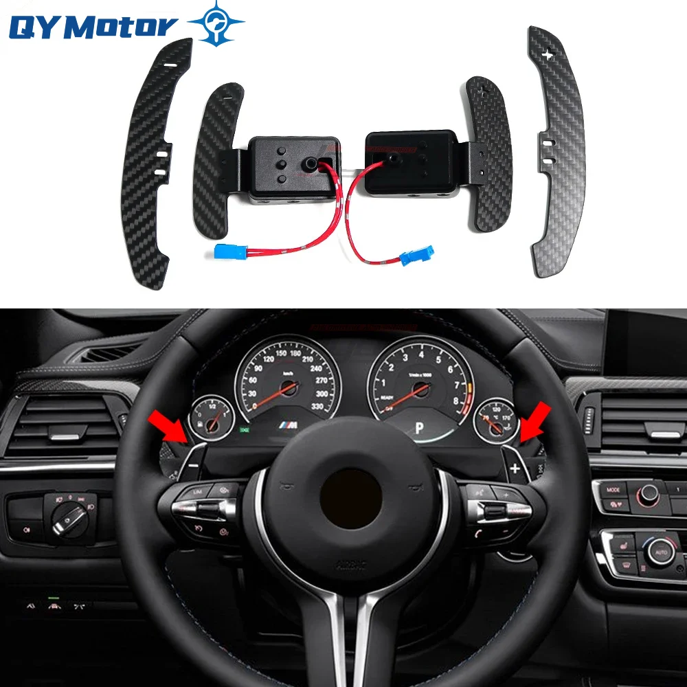 

Steering Wheel Magnetic Shift Paddle Real Carbon Fiber For BMW F36 F32 F30 F02 F80 F06 F20 F23 F10 F12 F26 F15 M3 M4 G20 G30 G80