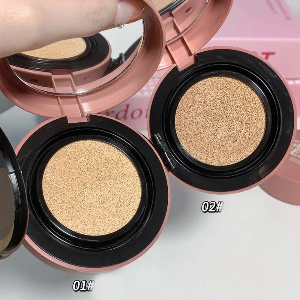 Gege Bear Lightweight Concealing Cushion — Long-Lasting Coverage, Non-Caking Formula, Fine Hydration