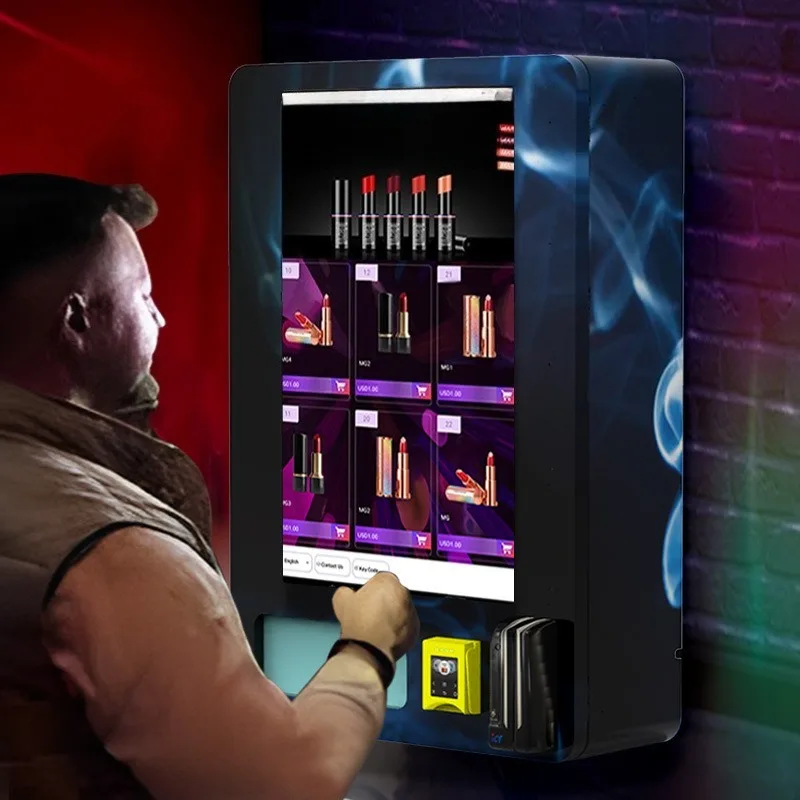 Wall mountedmachine Mini vending machine Cigarette vending machine Small unmanned  machine