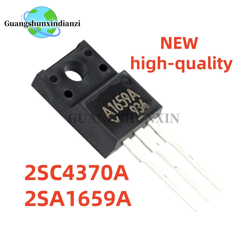 10PCS/10pairs 100% NEW A1659A C4370A 2SA1659 2SC4370 2SC4370A 2SA1659A 2SC4370 2SA1659 TO-220F In Stock