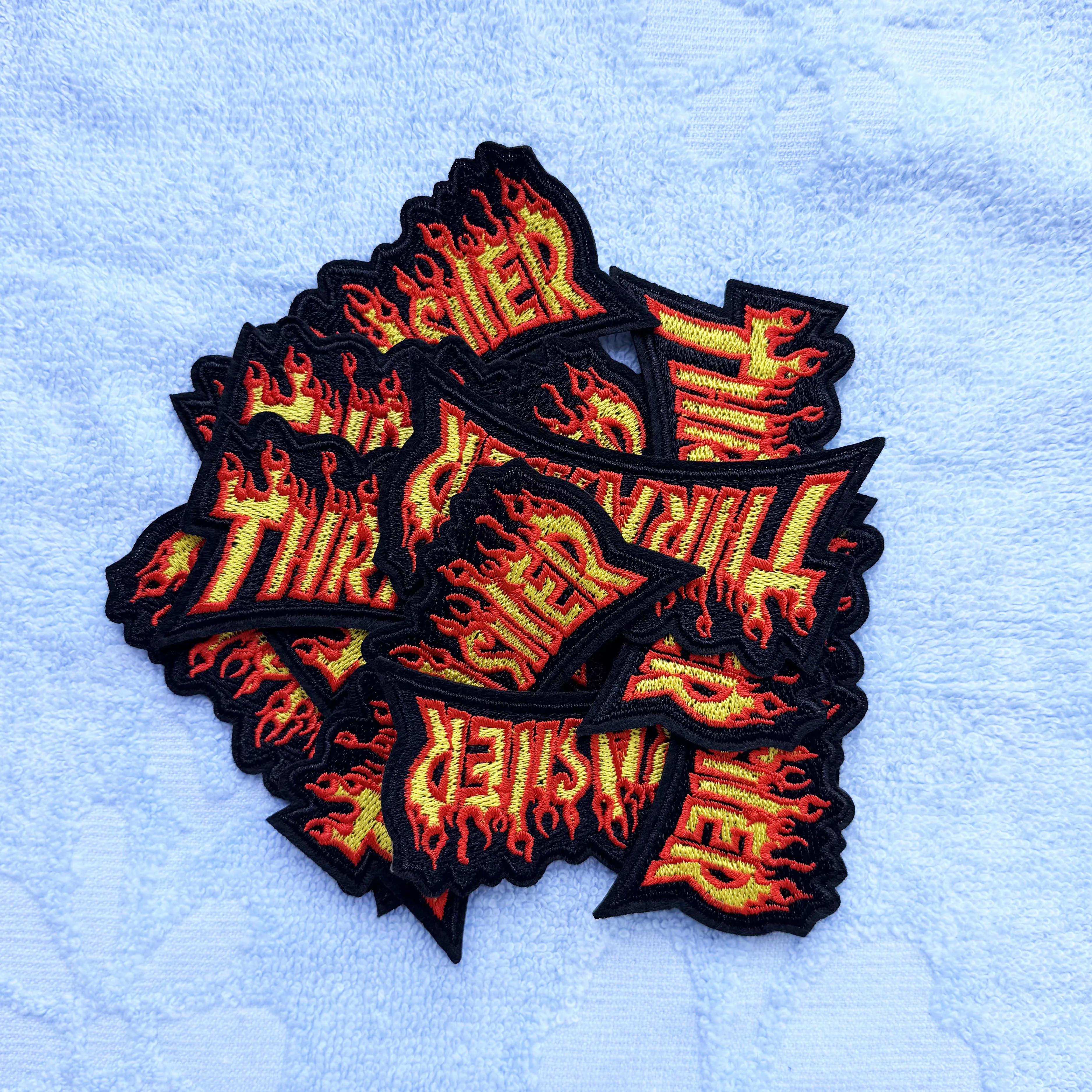 10 PCS/Lot Music Iron On Patches Embroidered Patches Clothing accessories T-shirt patch DIY For Clothing Jackets Jeans Badges