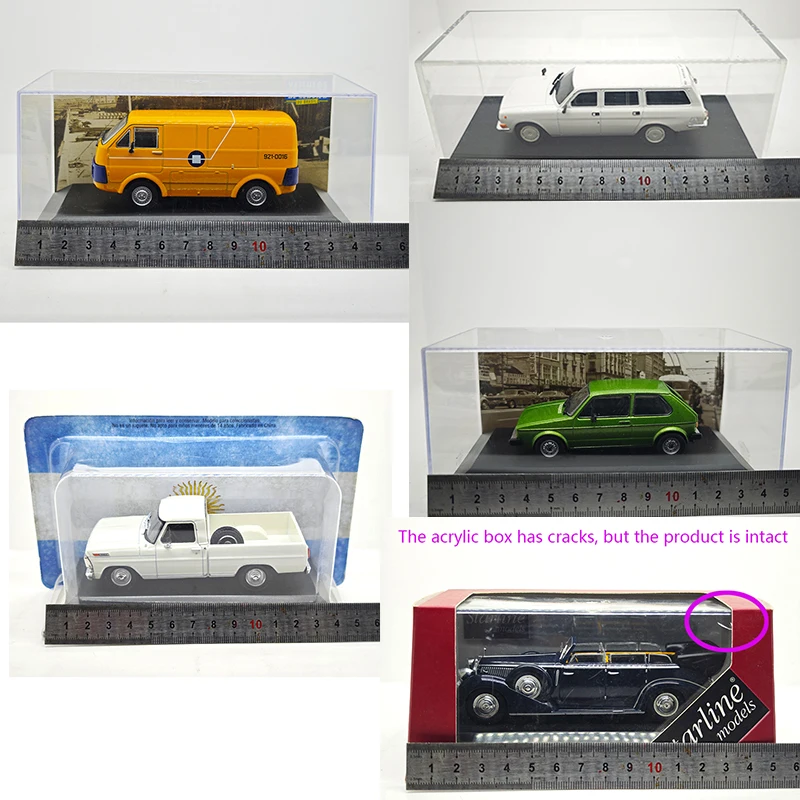 Spot 1:43 Proportional out of stock car models (special price for paint defects) with multiple models