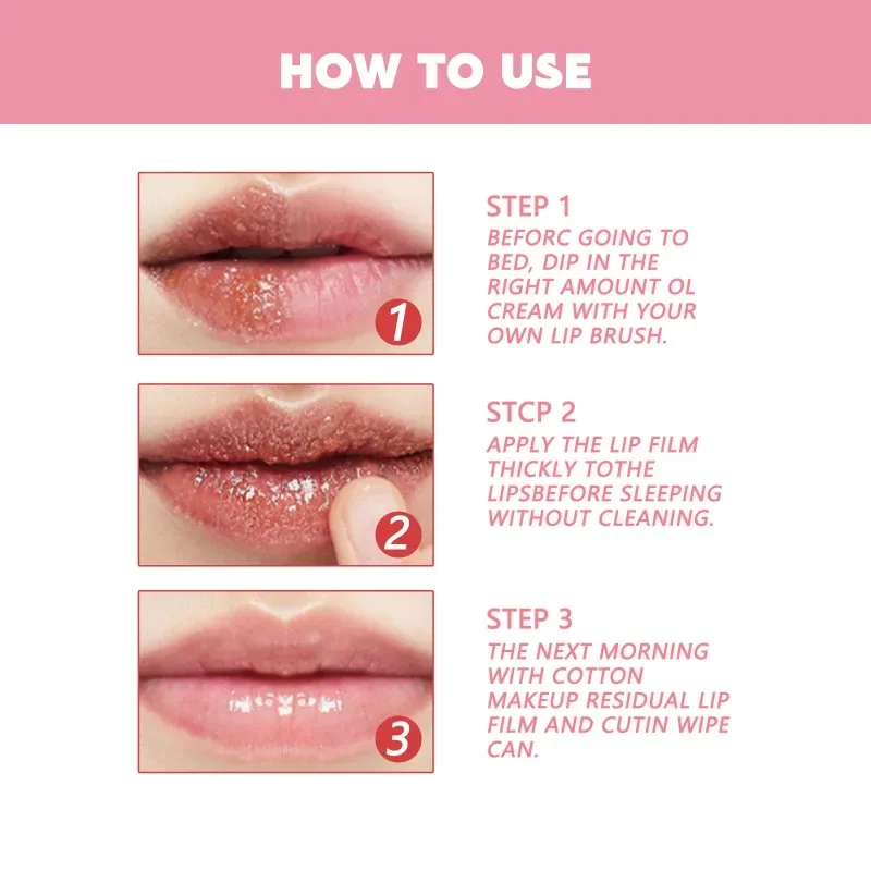 Lip Scrub Exfoliator Moisturizer Brighten Dark Balm Lips Scruber for Sensitive Lips Soft Lip Women Exfoliating Wrinkles Lip Care