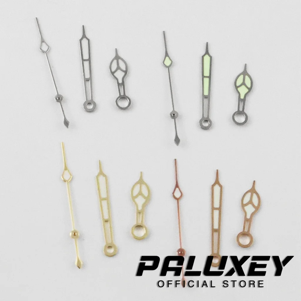Modified Cathedral NH35 Hands Gold Black Rose Gold Silver Watch Hands For NH34 NH36 NH38 NH39 NH70 Movement Watches Pointers