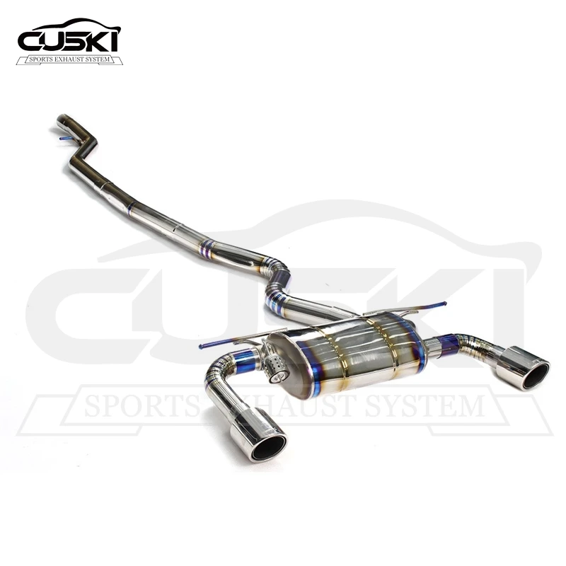 Titanium Alloy Catback Exhaust for BMW F30 F35 B48/N20/G20 Exhaust Modification without valve