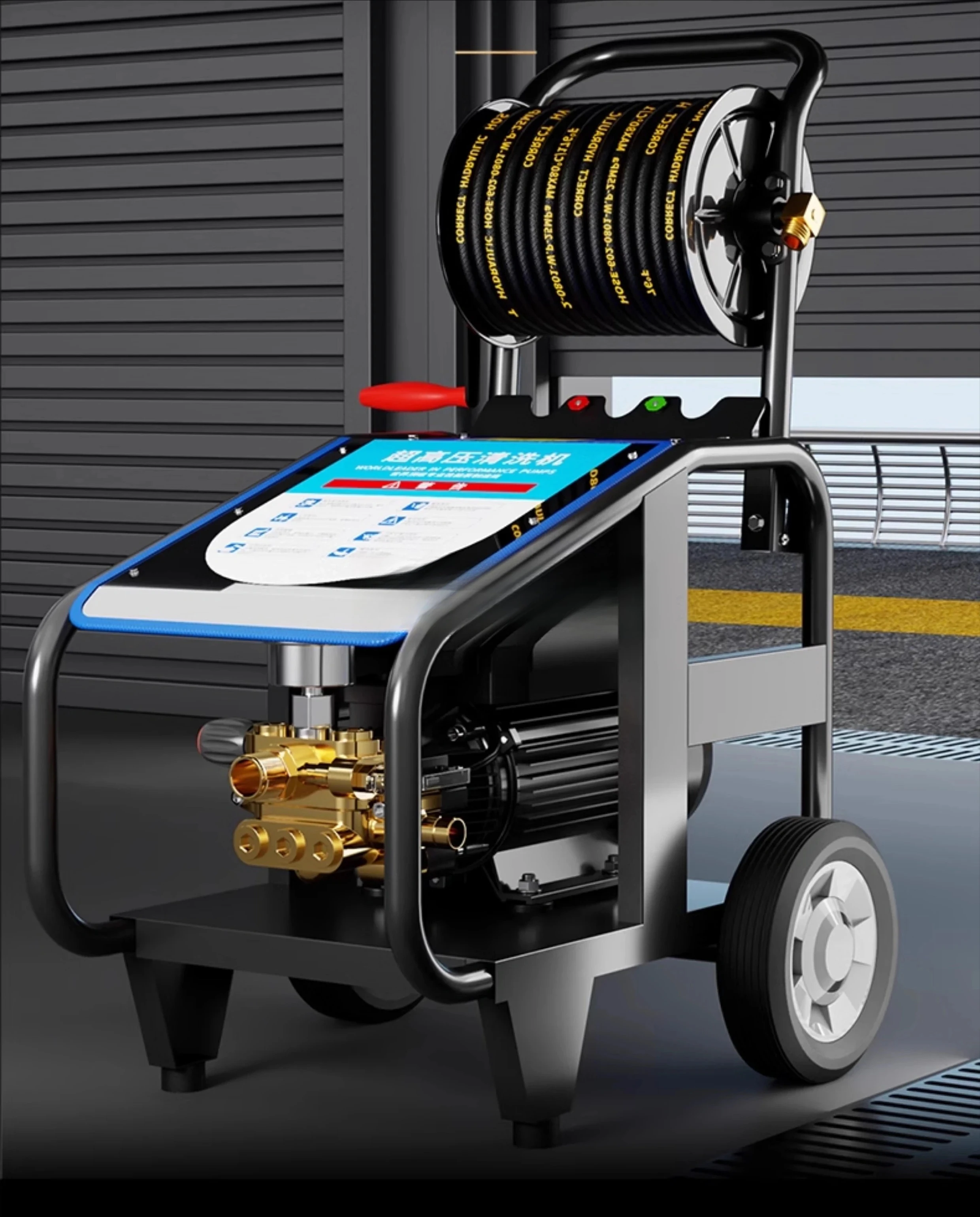 

High pressure washer Car washer Commercial high power car wash pump Super pressure industrial car brush pump