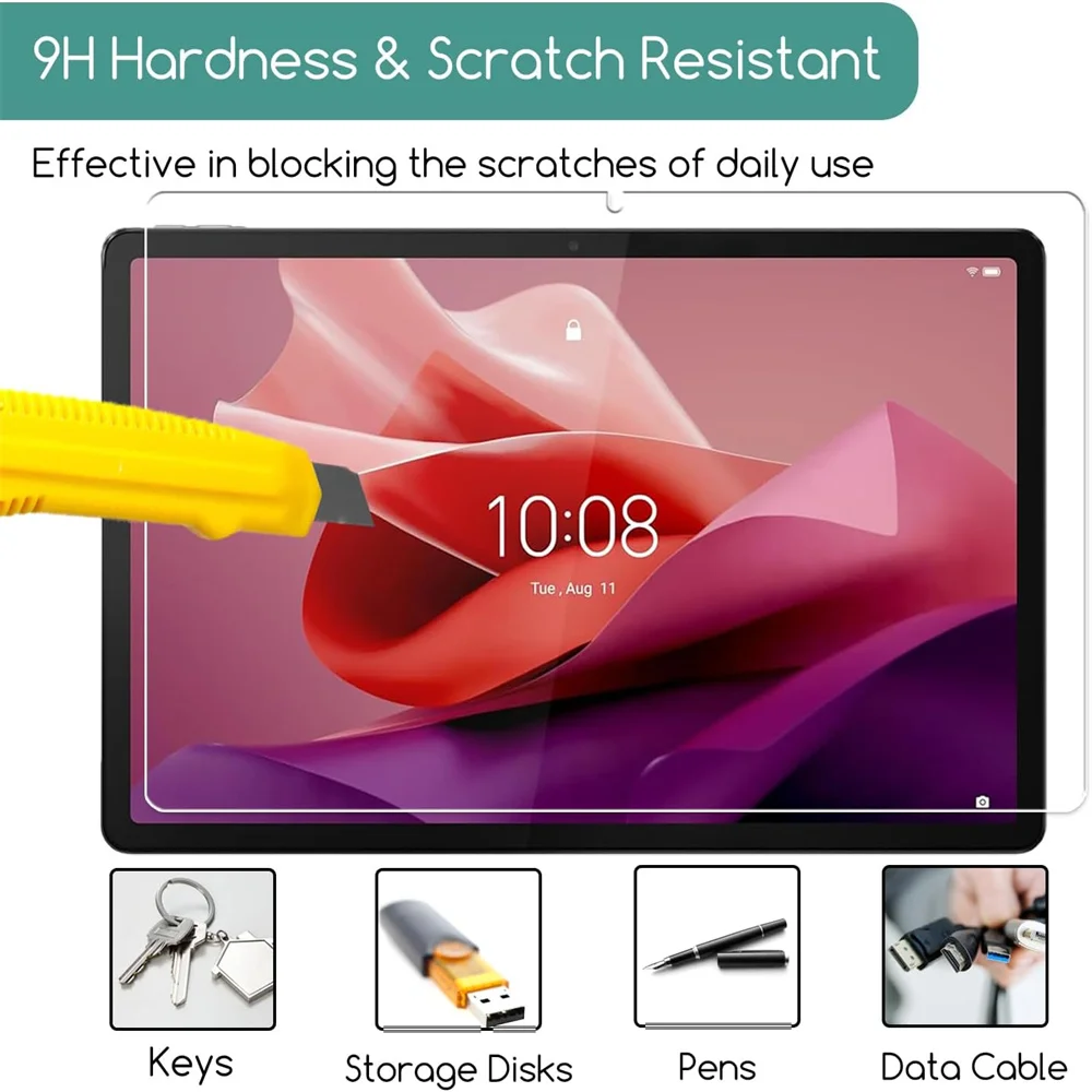 1PCS Tempered Glass Tablet Screen Protector For Lenovo Tab K11 Plus 11.45 Inch 2024 TB352FU TB352XU Anti-scratch Protective Film