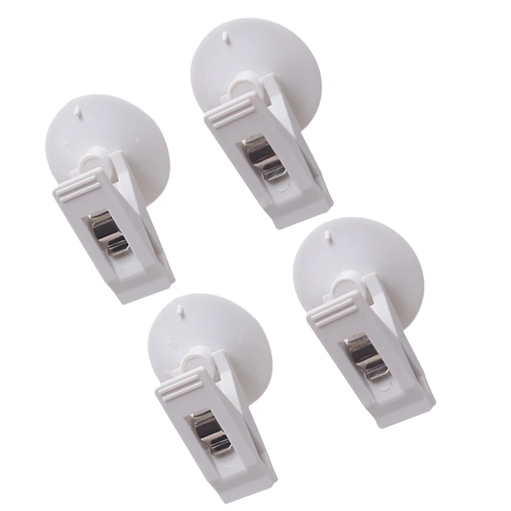 

2Pair Car Clip Suction Design Lightweight Durable Multifunctional Holder for Curtain Cards Storage Car Mounted Clip