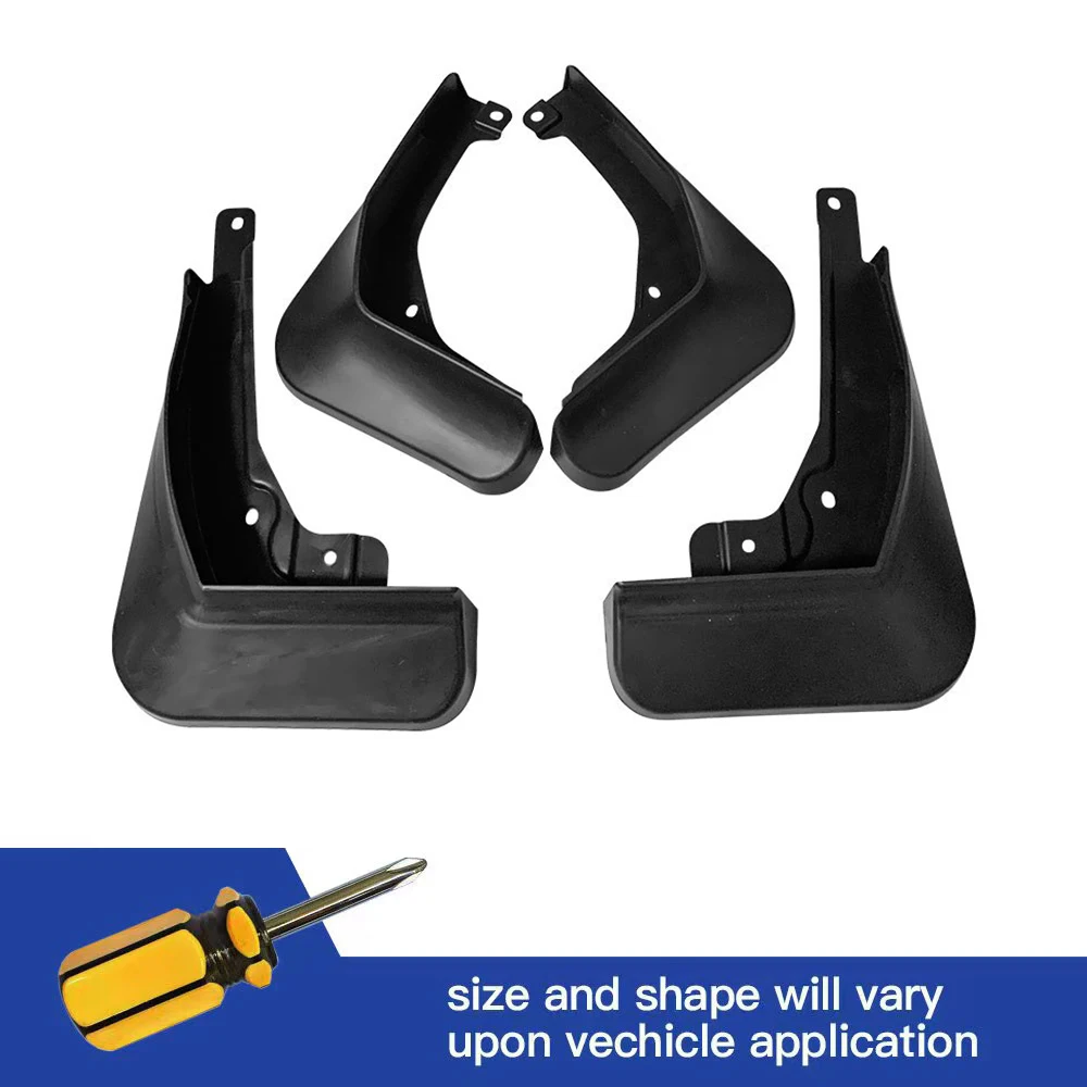 4Pcs Mudflaps Front & Rear Mudguard Splash Guards Fender Mudflaps For CHANGAN Changan Oshan X7 2020 2021  X7 PLUS 2022