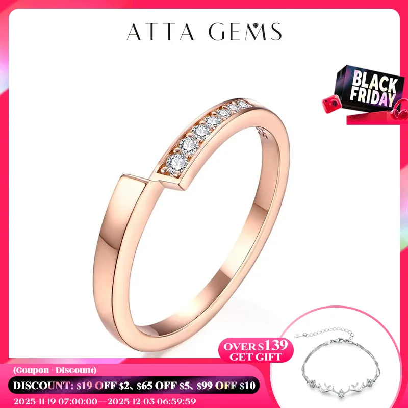 

Кольцо Муассанит женское из серебра 1,6 пробы с бриллиантами диаметром 925 мм