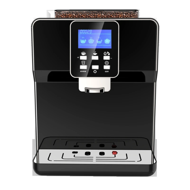 

Fully automatic commercial home smart grinding one-click touch screen fancy coffee machine to make milk foam