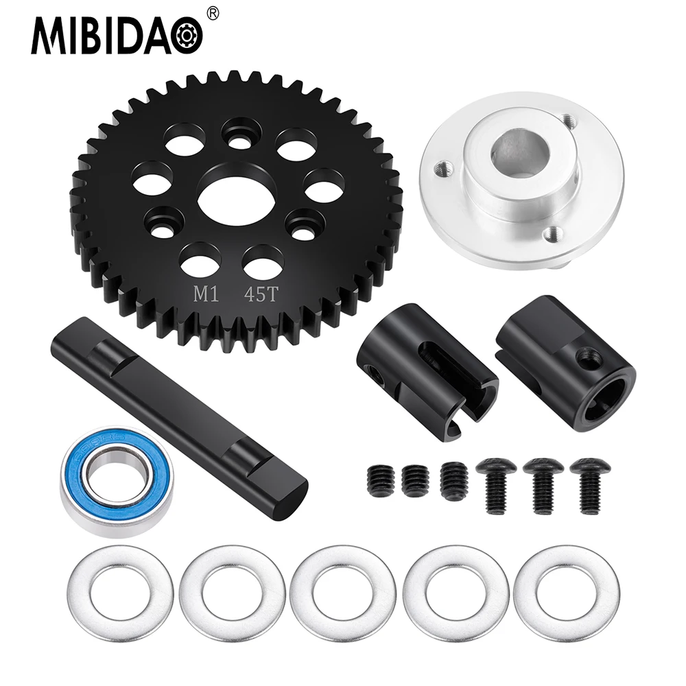 MIBIDAO 42T 43T 44T Spur Gear 45T 46T 47T 48T M1 Main Gears Set for 1/7 RC Car FELONY 6S BLX Felongy INFRACTION V2 Retro 6