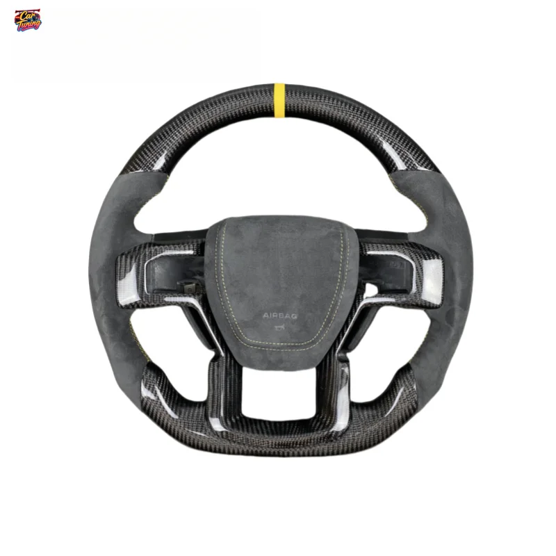 For Ford Trailblazer Rangers Raptors Mount Everest Carbon Fiber Steering Wheel