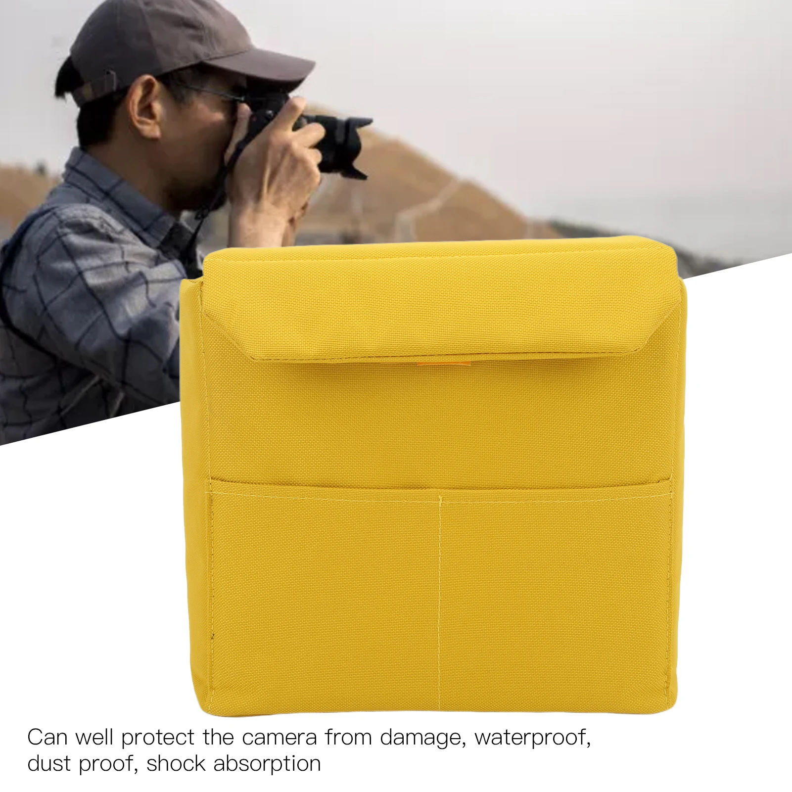 Shockproof Camera Inner Case Waterproof Camera Insert Bag Shockproof Camera Inner Case Bag for SLR Camera Lenses Flashes