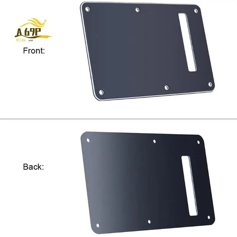A69P-Pickguard - Cubierta de Cavidad para Trémolo, Placa Trasera de 3 Capas para Guitarra Eléctrica Fender Stratocaster Estilo Moderno