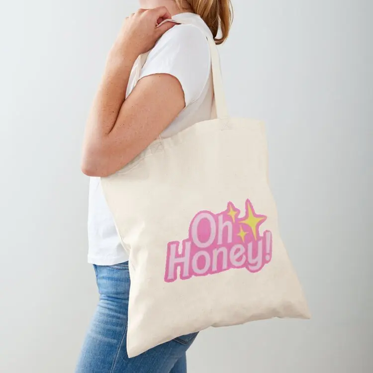 Oh Honey Trixie Mattel Tote Bag shopping trolley bag custom bags Fabric bag Women's
