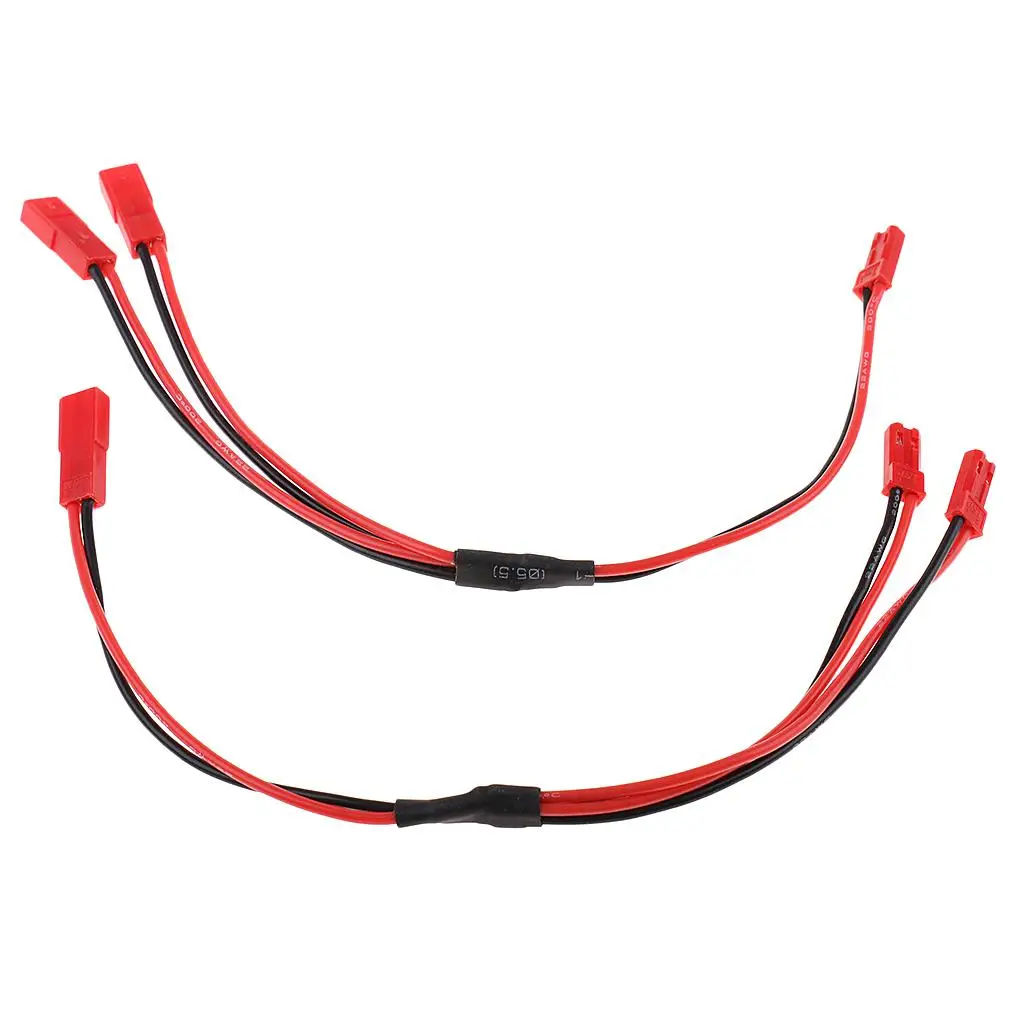 RC JST Y Parallel Adapter 1 to 2 Splitter Wire Conversion Cable for Mini Drone Lipo Battery