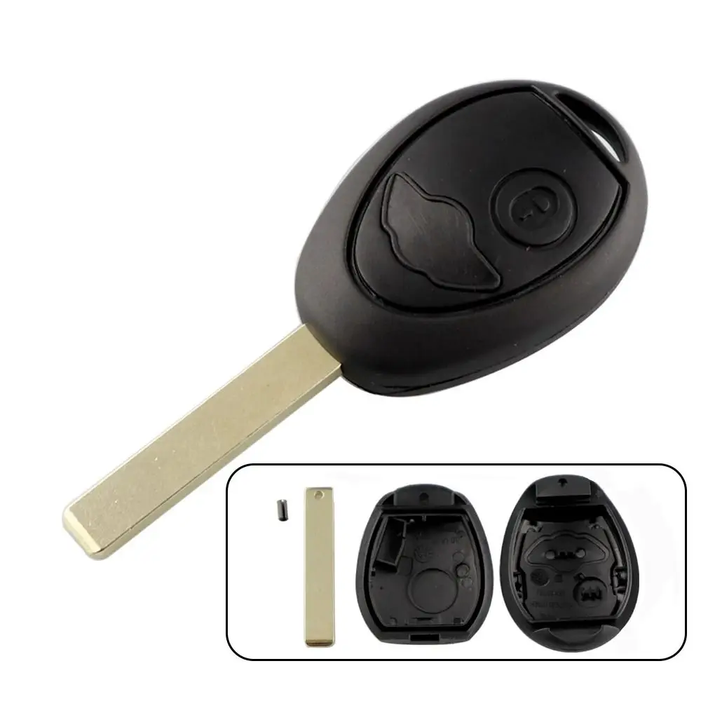 

Replacement Remote Key Case New Uncut Blade Remote Cover Car Key Shell HU92 Car Key Fob Case for BMW Mini Cooper R50 R53