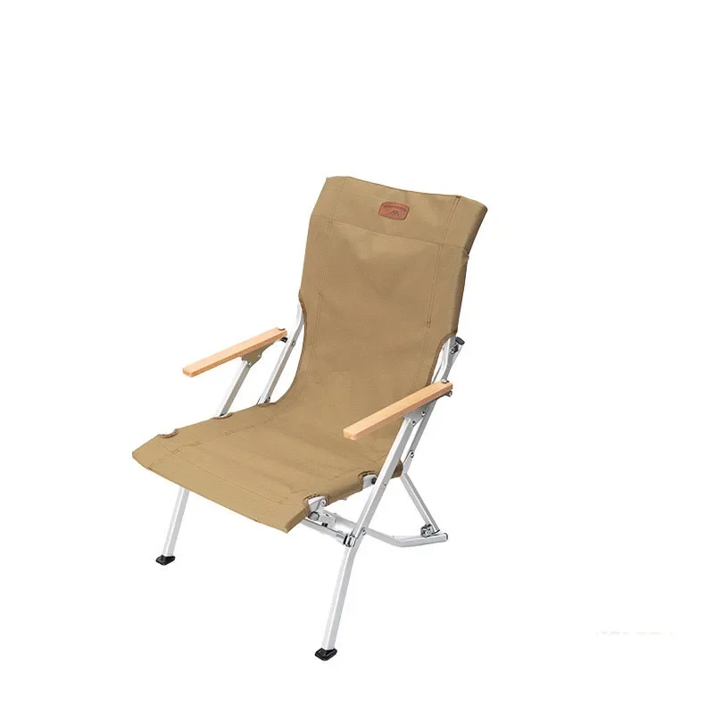 Seal Chair High Back Aluminum Alloy Folding Beach Chair Ultra Light Camping Chair Outdoor