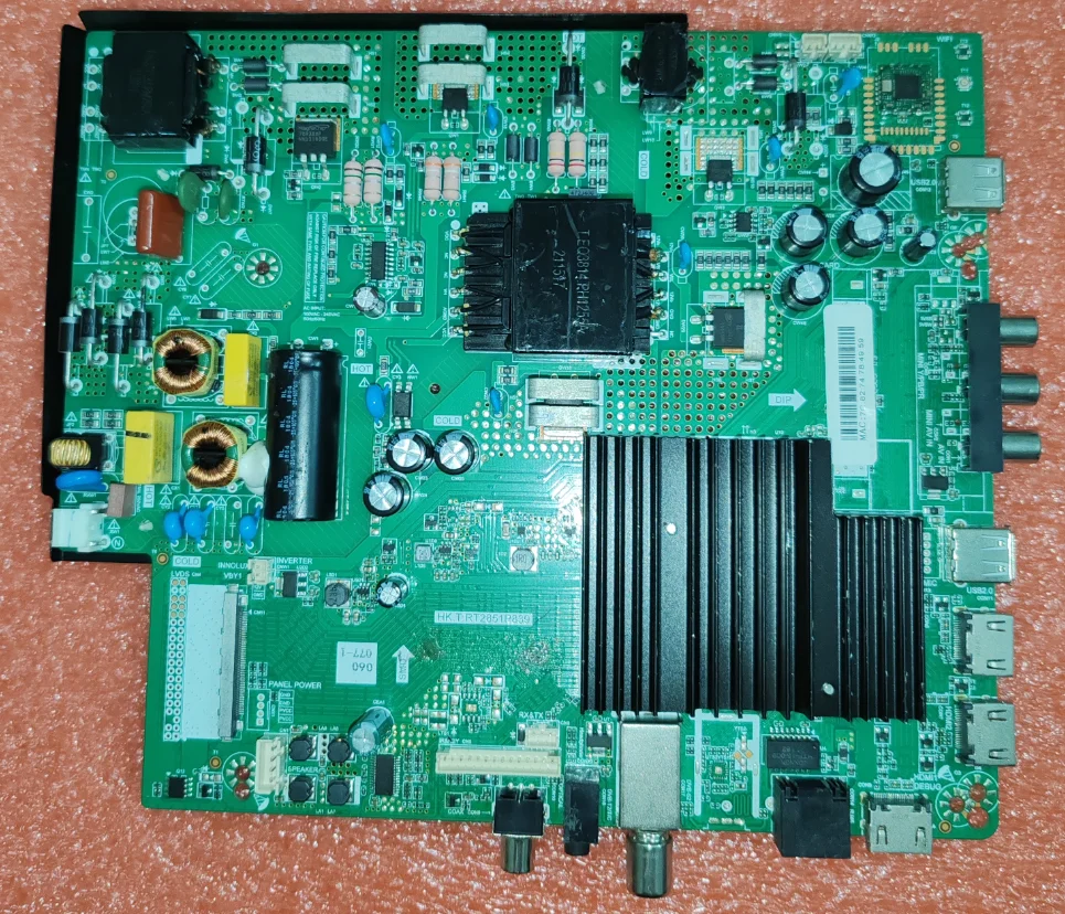 HK.T.RT2851P839 Scheda madre TV di rete WiFi tre in uno 4K, testata bene, foto fisica 3 specifiche