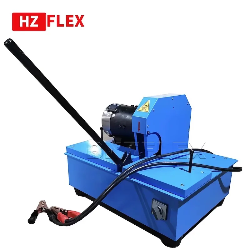 2 inch Mobile service Van 12v 24v hose cutting machine and hose peeling machine