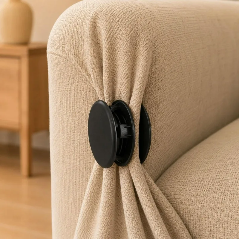1/10pairs Magnetic Curtain Clips Curtain Magnetic Button Detachable Curtain Fix Fastener Clip Window Screen Close Buckle Pins