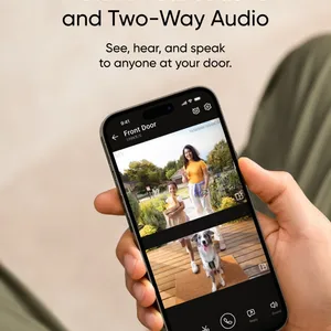 Sicherheitsvideo -Türklingel Eufy E340 Doppelkameras mit Lieferschutz 2K Full HD -Nachtsicht mit Draht oder Batterie gefüttert 8 Hauptverkaufskamera eufy - №1