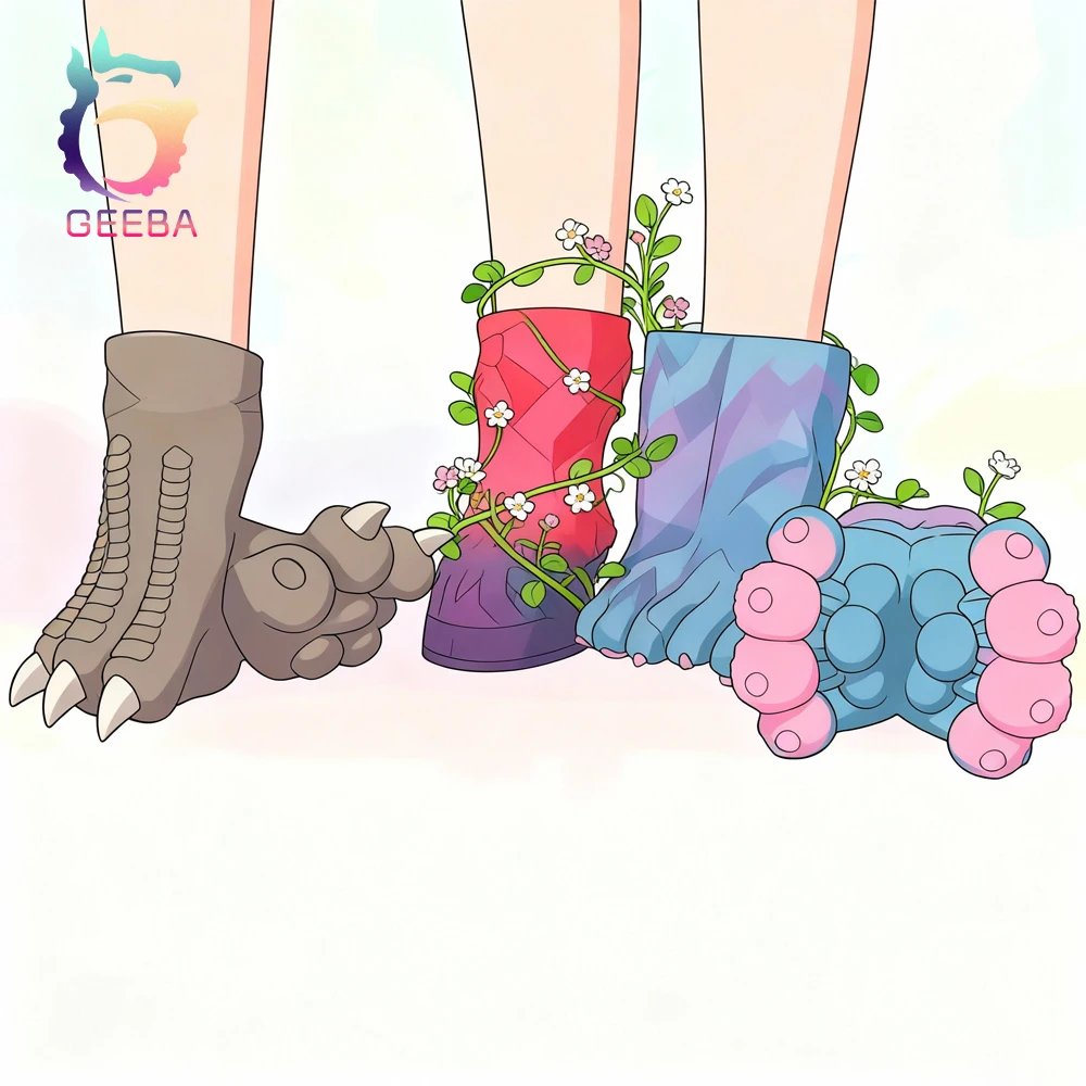 GEEBA пять различных типов мужских мастурбаторов с когтями животных, силиконовый мягкий карманный киска Onahole Stroker для мужчин18+, секс-игрушки