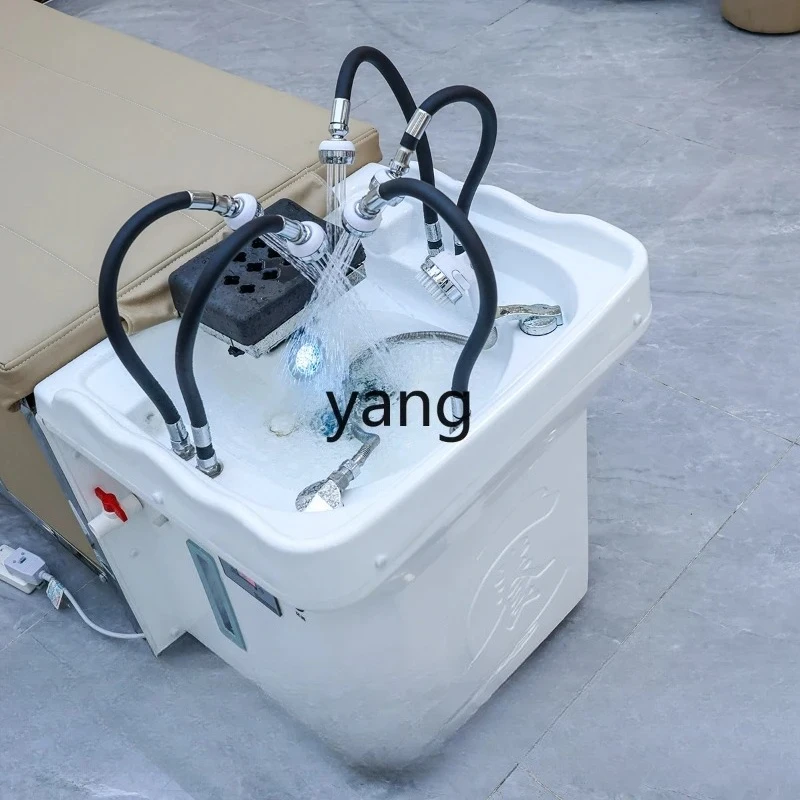 LH1  movable shampoo basin health center matching electric beauty bed household fumigation water circulation